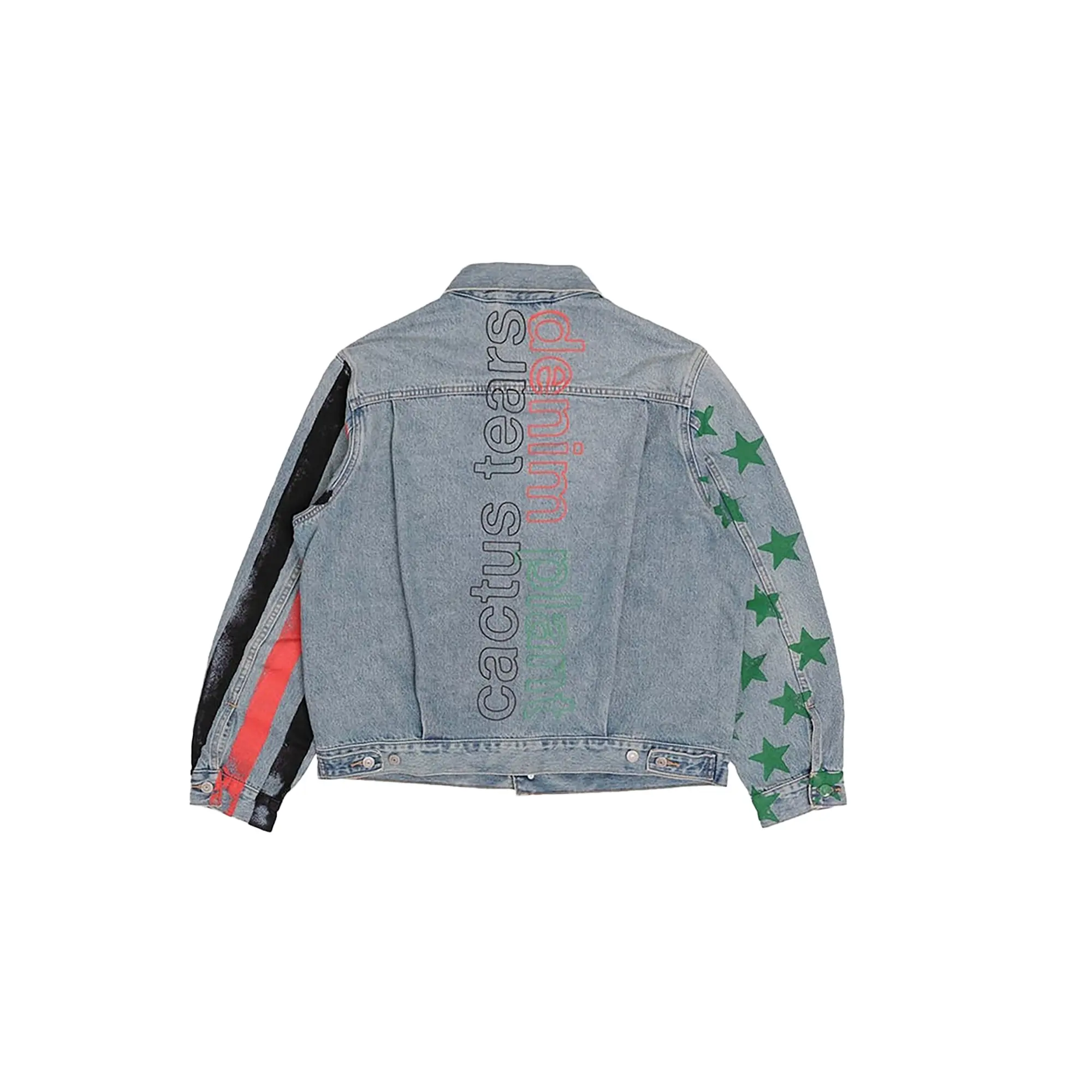 Cactus Tears Denim Plant Jacket "Indigo" DT191