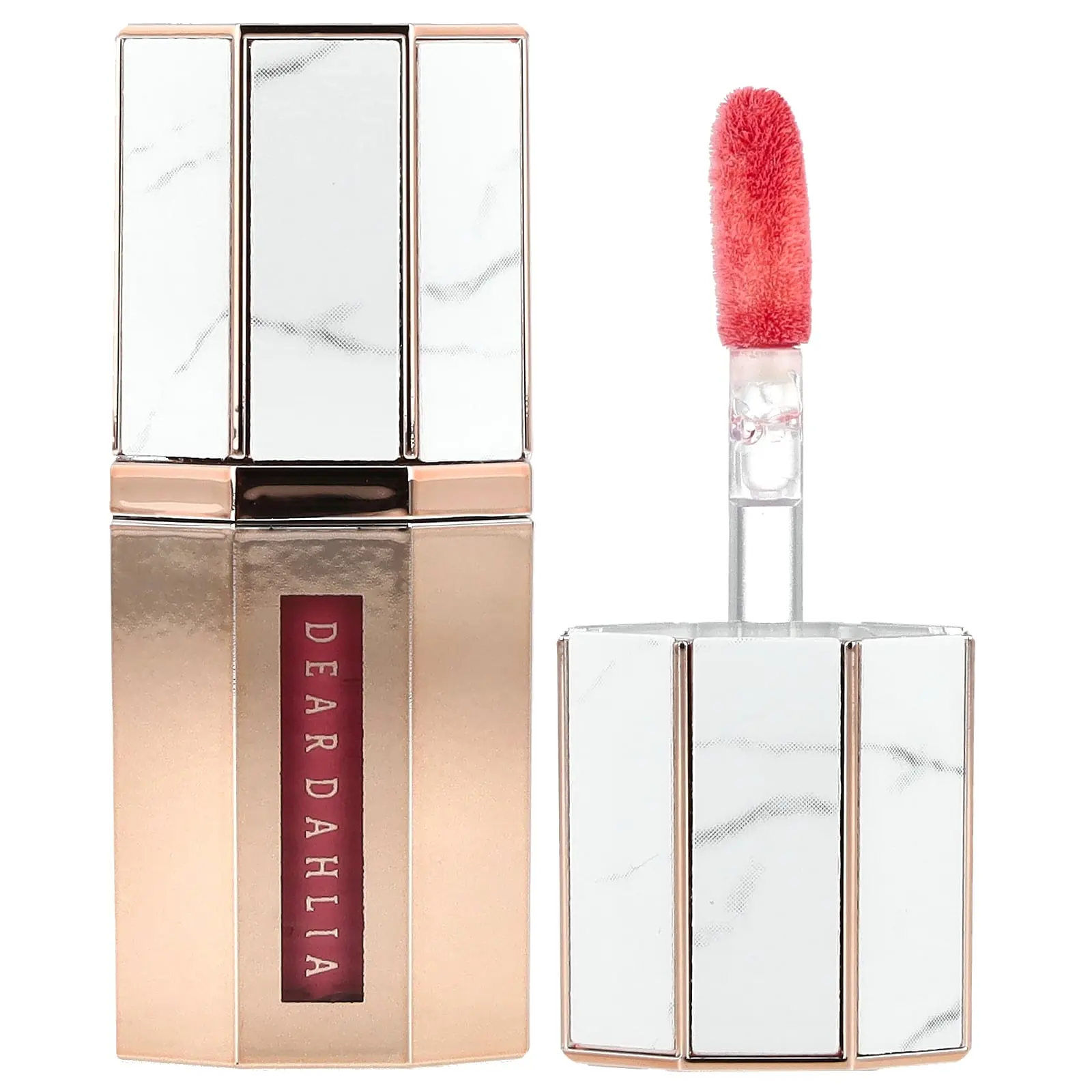 Dear Dahlia Paradise Dream Velvet Lip Mousse, Lip Tint, Teddy, 0.21 fl oz (6.5 ml)