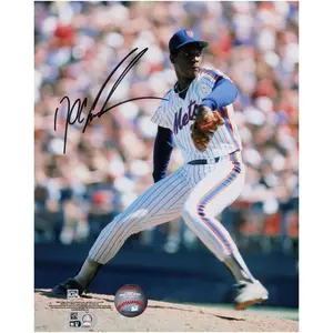Dwight Gooden New York Mets Autographed 8" x 10" Pitching Photograph - Fanatics Authentic Certified - MLB Memorabilia