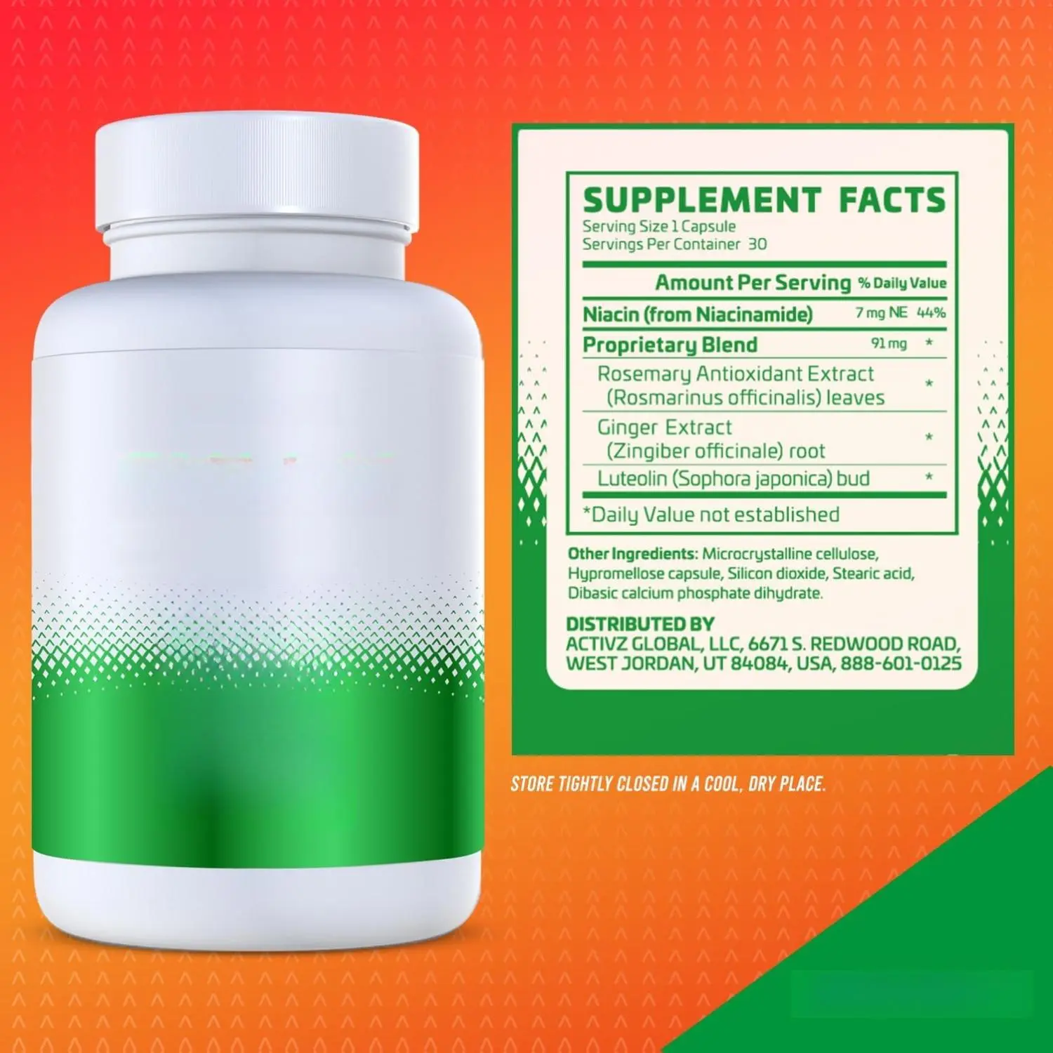 ACTIVZ GNM-X Nrf2 Activator for Genetic Cellular Defense Enhanced