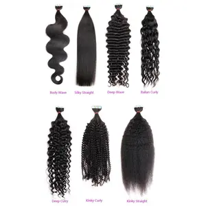 Human hair 10A Brazilian Tape-ins Haircare