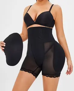 High Waist Sheer Padded Hip & Butt Lift Shaper