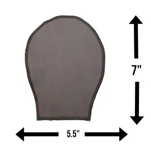 Plain Ostomy Bag Cover Open Bottom - Wicking Fabric - Inner Pocket - Colostomy, Ileostomy, Urostomy Stoma Pouch Cover