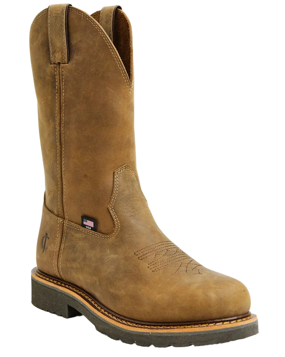 Cody James Men's Men'S Pull-On Work Boot Soft Toe - Bcj00r0w151