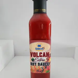 Volcan Hot Sauce - Spicy Flavor for Meat, Snacks, and Dishes