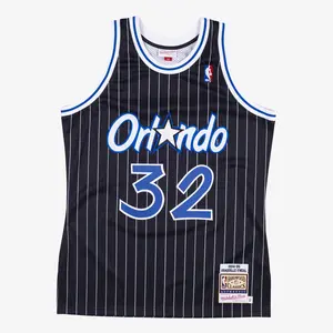 Shaquille O'Neal Orlando Magic 1994-95 Black Authentic Jersey
