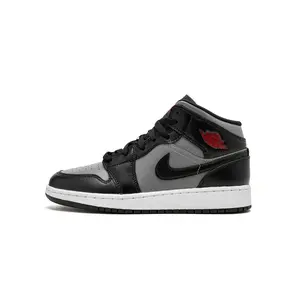 Air Jordan 1 Mid GS "Shadow / Red" 554725 096