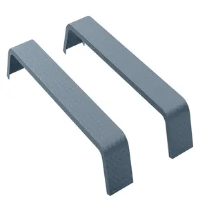 【GARVEE】2 Pack Tandem Axle Trailer Fenders Fit for 13"-15" Tires,72-7/8"x10-1/4"x13" Heavy Duty Steel Trailer Fenders Double Axle Car Hauler,Cargo,Utility,Landscape Trailer