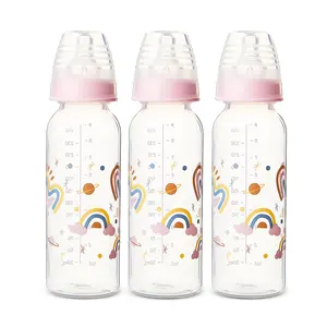 Parent'S Choice Standard Neck Bottle, 9 Fl Oz, Newborn 0+ Months, 3 Pack PMM