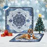 2-Pack 36"x36" Reusable Cloth Dog Pee Pads - Unscented, Super Absorbent, Machine Washable, TPU Waterproof Layer, Leakproof, Anti-Slip Silicone Base, Tear-Resistant Fabrics, Puppy Training & Whelping Mat for Pet Housebreaking