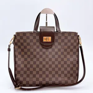 Pre-owned Louis Vuitton canvas Crossbody Bags Damier Cabas Rosebery Bag