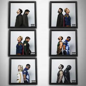 [No Frame] The Boys Side by Side Poster, The Boys Character Posters, Gift for Men and Women
