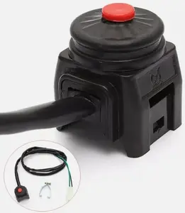 Universal Kill Stop Switch Horn Button for 50cc 90cc 110cc 125cc 140cc 250cc Dirt Pit Bike ATV Scooter Motorcycle Mini Bike Push Cut Off Kill Stop Switch Waterproof