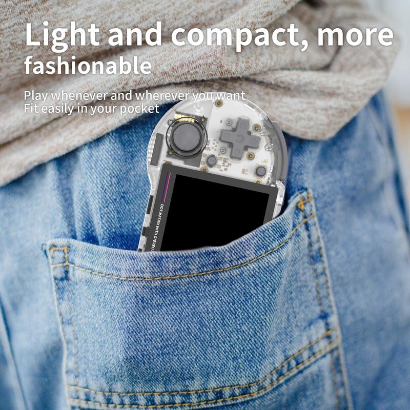 Anbernic RG353PS Handheld Game Console【Buy 1 Get 1 HDMI Cable(4K Mini)+1 Fancy Case+1 Screen Protector+1 Type-C Cable】Linux System 3.5-inch IPS Screen HDMI-compatible 5G Wifi 4.2 Bluetooth Ready to Play with Gifts Package Anbernic RG353PS Handheld Game Console【Buy 1 Get 1 HDMI Cable(4K Mini)+1 Fancy Case+1 Screen Protector+1 Type-C Cable】Linux System 3.5-inch IPS Screen HDMI-compatible 5G Wifi 4.2 Bluetooth Ready to Play with Gifts Package