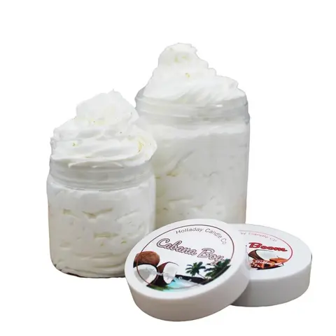Body Butter Smooth Scented Skin Repair Hydrating Creamy Custard Texture Ultra Clean Fragrance Moisturizing Milky Blend Winter Moisture