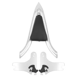 Chrome Detachable Backrest Sissy Bar For Harley Touring Electra Road Glide 1997-2008