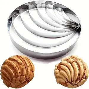 Stainless Steel Cookie Cutter and Baking Mold for Perfect Shapes, Durable Kitchen Tool for Cookies Dumplings Pastries, High Quality Smooth Surface with Wavy Edge Design, Cookie Cutters Home