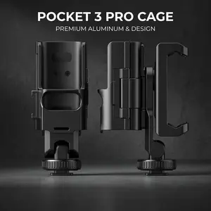 Magnetic Mount Base for DJI Osmo Pocket 3, Adjustable Angle Desktop Stand with 6-magnet Grip, Versatile Shooting Angles Camera Accessories