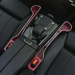Car Seat Side Storage Box, Multifunctional Car Seat Side Storage Organizer with Cup Holder & Phone Holder, Car Storage Organizers, Universal Car Interior Accessories