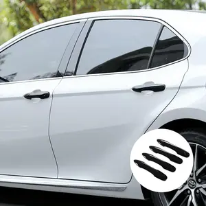 Carbon Fiber Style 4Pcs Toyota Camry Door Handle Covers 2018 2025 Automotive Exterior Accessories Shield Protector Set