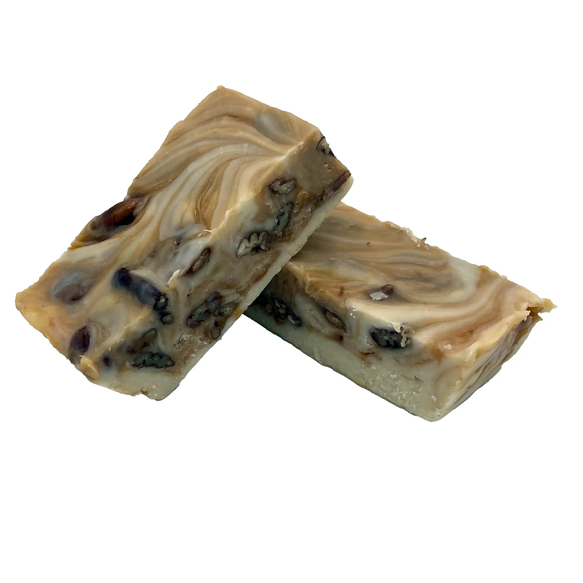 Uncle Butch's Caramel Pecan Cheesecake Fudge - Creamy and Smooth Packed with Pecan Crunch - Made with Real Butter - Delicious Candy Treat for Dessert or Snack - Gift for Mom, Dad, Grads - Party and Shower Favors - Ships Fresh Daily - 16, 24 or 32oz