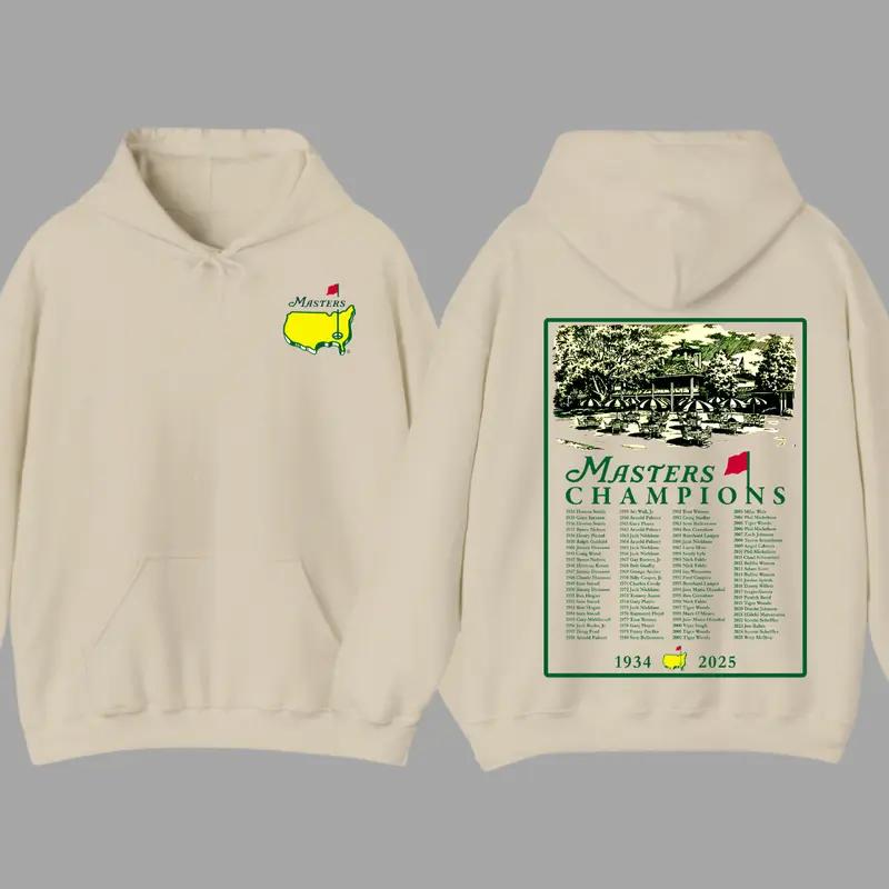 2025 Masters Tournament Augusta 91 Years Hoodie, Golf Tournament, The Masters Golf Cup 2 Sided Hoodie, Golf Gifts For Men - LORA ATCHER