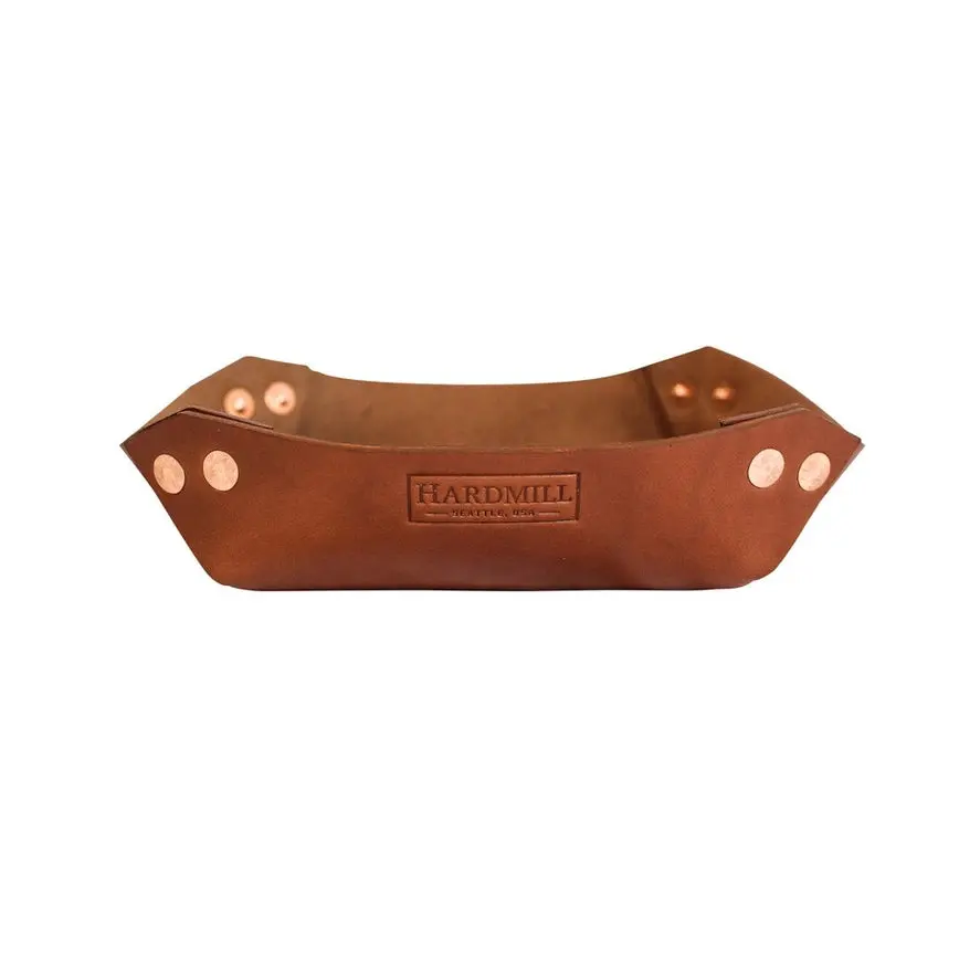 Leather Valet Tray | 8.5" x 8.5" | Made in USA