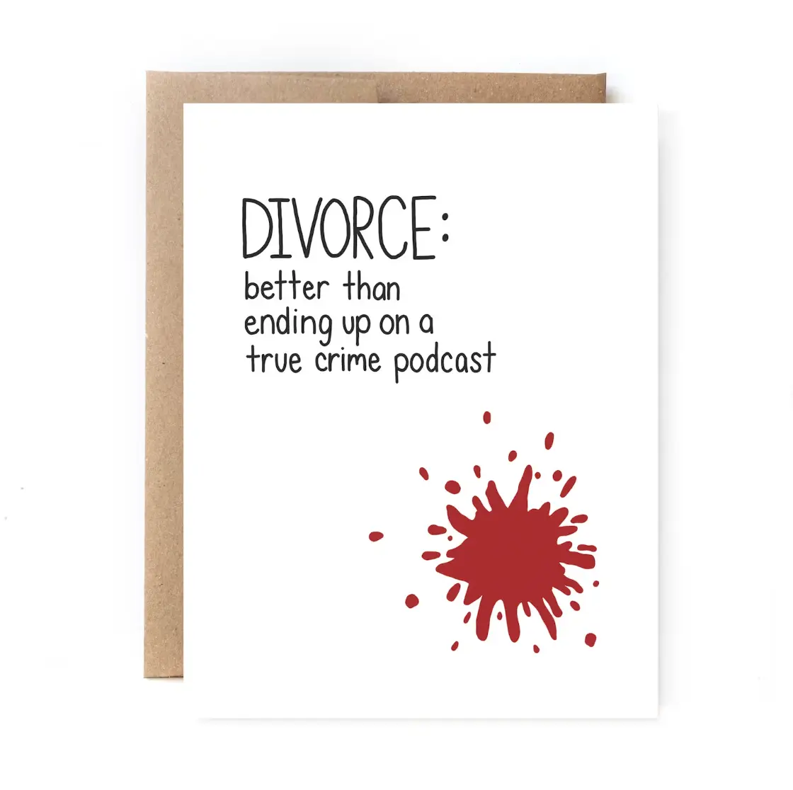 Funny Divorce Card