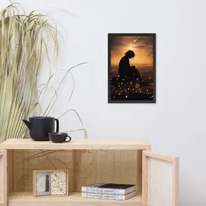 Rebloom Music - Cover Art Framed poster