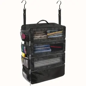 Game changing travel organizer! 🧳✨ #travelessentials #hangingorganizerHanging Organizer、Travel Storage、Packing Rack*#travelessentials、#packinghacks、#travelmusthave