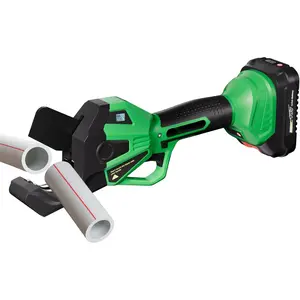 Electric PVC Pipe , Cuts up to1-1/2",18V Cordless Ratcheting Pipe Shear with LCD Display & Rechargeable , Plastic Pipe , PEX Pipe , PVC  Tool, PVC Ratchet
