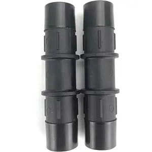 Heater Hose Connector 5/8"X 5/8" Hose Barb Glass Filled Nylon PA66-GF33 Straight Fittings for Heat/Coolant Vacuum line and Rubber Hose Black Air/Fuel/Water (Pack of 2)