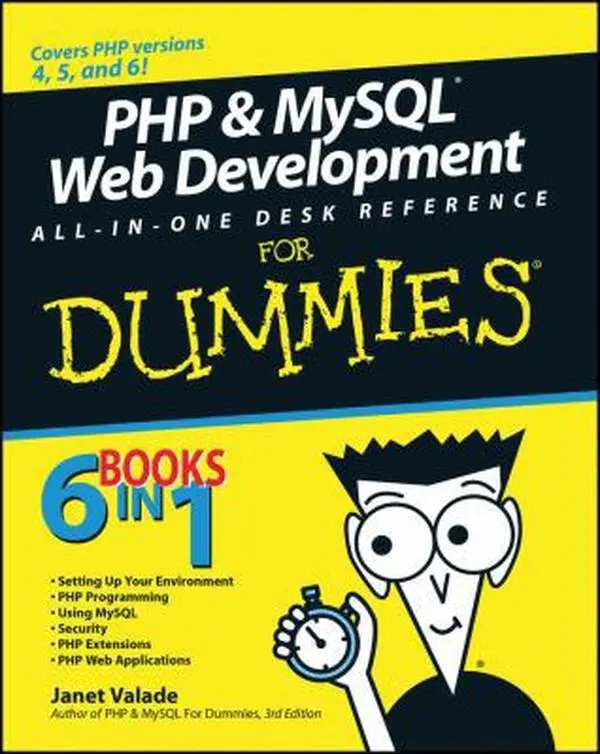 USED-PHP and MySQL Web Development All-In-One Desk Reference for Dummies by Valade, Janet (Paperback)