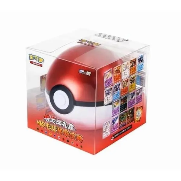 Pokemon TCG Chinese Pokemon Ball Gift Box Red Exclusive Pokeball Pikachu Legend