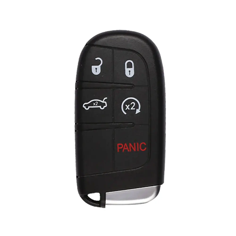 Autel MaxiIM IKEY IKEYCR5TPR Universal Car Key for Chrysler - 5 Buttons, Remote Start, Lock and Unlock Functionality, Five Buttons