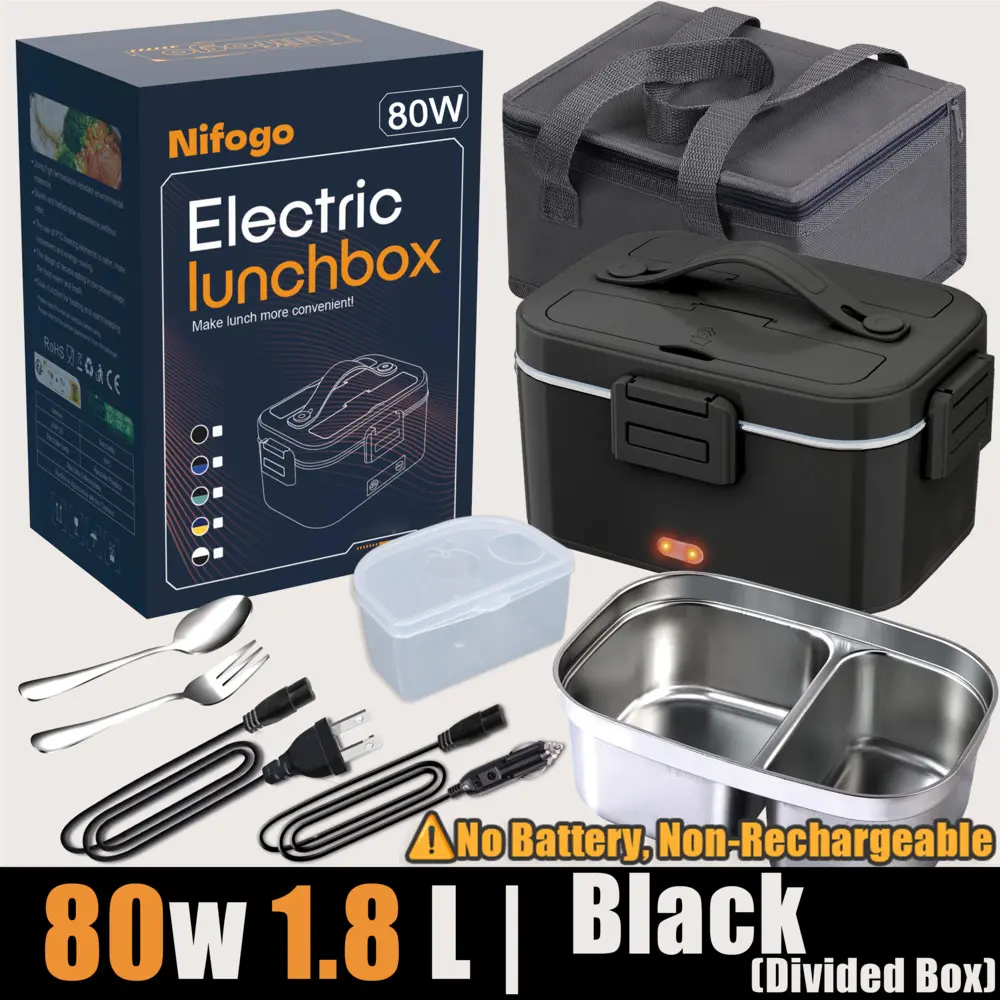 1.8L 80W Black(Divided Box)