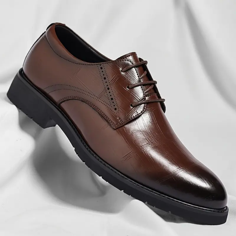 brown men's dress shoes - TikTok Shop