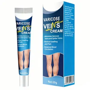 Varicose Veins Treatment for Legs, Varicose Veins Cream for Spider Veins, Relaxing Leg Cream Formula to Improve Circulation, Soothe Tired Legs and Reduce Heaviness