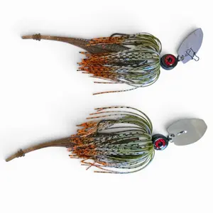 Blade Ripper Sunfish Custom Made Direct Connect Bladed Jig 2 PACK with trailers big fishing bass pro