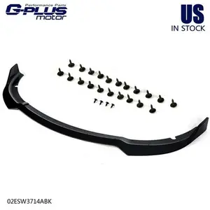 New Front Bumper Lip Splitter Fit For 2015-2020 Dodge Charger 4-Door SRT Style