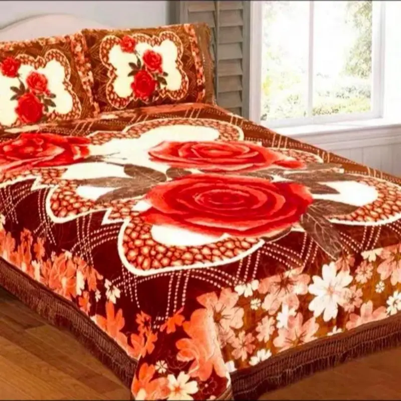 4 pcs Raquel soft,luxurious blankets
