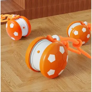 Cat toy ball with string, self-bouncing pet toy for fun dog birthday gift