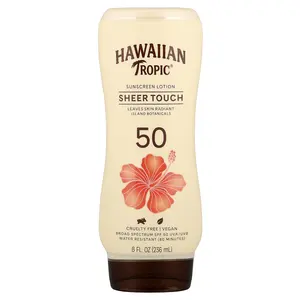 Hawaiian Tropic Sheer Touch, Sunscreen Lotion, SPF 50, 8 fl oz (236 ml) Hawaiian Tropic Sheer Touch, Sunscreen Lotion, SPF 50, 8 fl oz (236 ml)