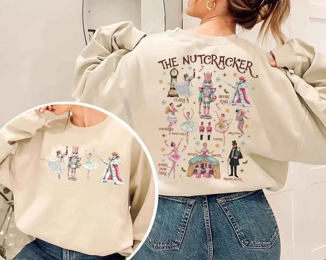Nutcracker Sweatshirt, Christmas Nutcracker Shirt, Christmas Sweatshirt, Nutcracker Ballet Shirt, Christmas Shirt, Christmas Party Sweater
