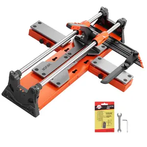 fathersdaygift VEVOR 24-Inch Manual Tile Cutter, Upgraded Sliding Head Cutting Tool with Spring-Loaded Base, Angle Fence, Tungsten Carbide Cutting Wheel, Alignment Guide, for DIY Pros, Ceramic, Floor, Wall Tiles