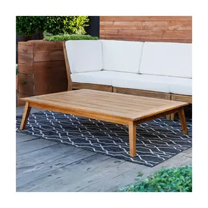 Linon Home Teak Soha Coffee Table 12In