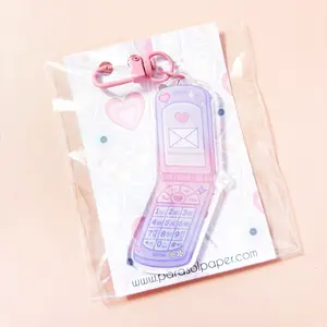 Parasol Paper - Y2K Flip Phone Acrylic Keychain