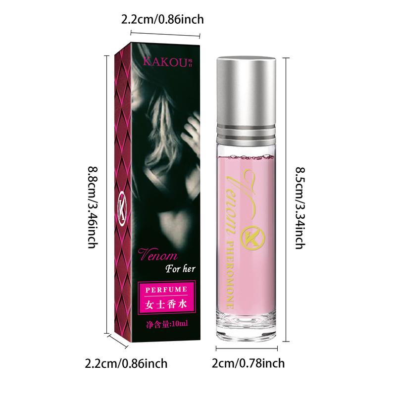 ong-lasting and Addictive Personal Roll-on Pheromone Perfume Oil Fragrance,Women Pheromone Perfume , Cologne for Women to Attract the opposite sex or Men(Pack of 2)