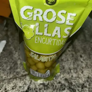 Nutresnacks grosellas encurtidas sabor a limon 280g