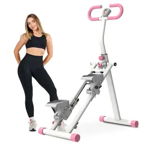 Stair Stepper for Home-Upgrade Vertical Climber Workout Machine for Full-Body Exercise Climber Fitness Equipment with Stable Frame Adjustable Handlebar